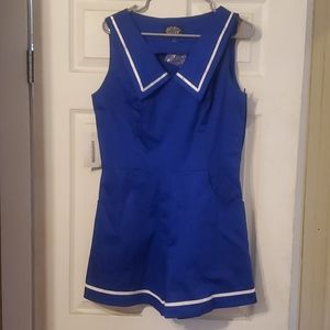 Hearts & Roses Sailor Romper